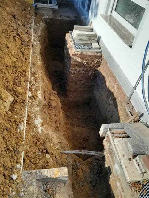 Kellerabdichtung Baustelle Foto 2